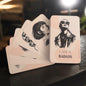 I AM A BADASS Affirmation Cards – 51 Bold Daily Quotes for Women – Tear-Proof, Water-Resistant Cards – Personalized Gift Box Option – Confidence & Self Love Mindset Deck - ROUGE BRANDS