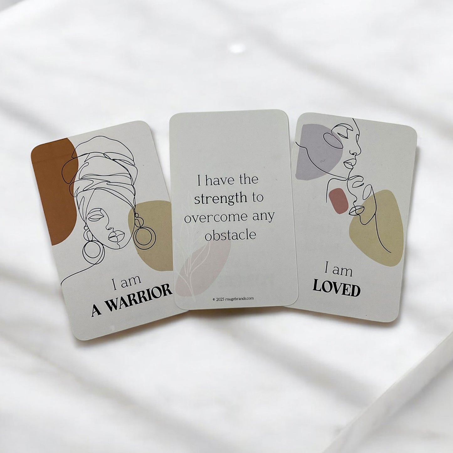 I AM A WOMAN Affirmation Cards | 51 Daily Affirmations for Women